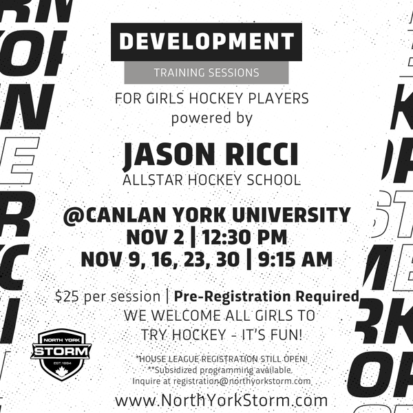 NYS Saturdays Skills Sessions with ALL STAR HOCKEY SCHOOL